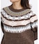 BILLABONG/BG014604 ニット セーター セットアップ対応 クルーネック FAIR ISLE CREW SWEATER クルーネック FAIR ISLE CREW SWEATER ビラボン レディース ムラサキスポーツ