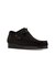 CLARKS (ｸﾗｰｸｽ) - WALLABEE. (ﾒﾝｽﾞ ﾜﾗﾋﾞｰ) Black Suede   ※アイテム説明より【サイズ選びの注意点】を必ずご確認下さい