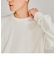 HANES(ﾍｲﾝｽﾞ) - T-SHIRTS SHIRO(ｸﾙｰﾈｯｸﾛﾝｸﾞｽﾘｰﾌﾞTｼｬﾂ) HM4-A201