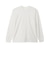 HANES(ﾍｲﾝｽﾞ) - T-SHIRTS SHIRO(ｸﾙｰﾈｯｸﾛﾝｸﾞｽﾘｰﾌﾞTｼｬﾂ) HM4-A201