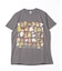 ATLAS SCREEN PRINTING (ｱﾄﾗｽｽｸﾘｰﾝﾌﾟﾘﾝﾃｨﾝｸﾞ) - ULTIMATE MASHROOM GUIDE TEE (ｱﾙﾃｨﾒｲﾄﾏｯｼｭﾙｰﾑｶﾞｲﾄﾞﾃｨｰ)