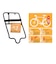 FAIRDALE (ﾌｪｱﾃﾞｰﾙ) - SKATEBOARD PANNIER RACK (ｽｹｰﾄﾎﾞｰﾄﾞﾊﾟﾆｱｰﾗｯｸ)