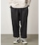 Gramicci (ｸﾞﾗﾐﾁ) - WOOL LIKE WIDE TAPERED PANT (ｳｰﾙﾗｲｸﾜｲﾄﾞﾃｰﾊﾟｰﾄﾞﾊﾟﾝﾂ) GMP5-FJP003