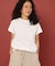 オイルカット加工クルーネック Tシャツ