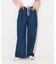 ＜新色追加＞＜低身長サイズあり＞ウォッシュ加工 イージーデニムパンツ