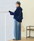 ＜新色追加＞＜低身長サイズあり＞ウォッシュ加工 イージーデニムパンツ