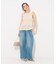 ＜新色追加＞＜低身長サイズあり＞ウォッシュ加工 イージーデニムパンツ