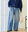＜新色追加＞＜低身長サイズあり＞ウォッシュ加工 イージーデニムパンツ