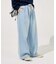 ＜新色追加＞＜低身長サイズあり＞ウォッシュ加工 イージーデニムパンツ