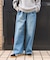 ＜新色追加＞＜低身長サイズあり＞ウォッシュ加工 イージーデニムパンツ