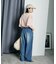 ＜新色追加＞＜低身長サイズあり＞ウォッシュ加工 イージーデニムパンツ