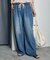 ＜新色追加＞＜低身長サイズあり＞ウォッシュ加工 イージーデニムパンツ