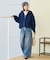 ＜新色追加＞＜低身長サイズあり＞ウォッシュ加工 イージーデニムパンツ