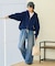 ＜新色追加＞＜低身長サイズあり＞ウォッシュ加工 イージーデニムパンツ
