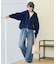 ＜新色追加＞＜低身長サイズあり＞ウォッシュ加工 イージーデニムパンツ