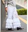 vintageレーステーブルクロス リメイクイージーパンツ
