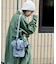別注 マルチWAY メッシュ フリル巾着ショルダーバッグ