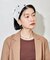 シアー三角 ヘアバンド