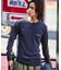 Essentials タイトフィット L/S クルーネック ピグメントTシャツ