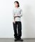 Essentials タイトフィット L/S クルーネック ワッフルTシャツ