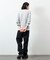 Essentials タイトフィット L/S クルーネック ワッフルTシャツ