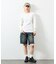 Essentials タイトフィット L/S クルーネック ワッフルTシャツ