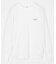 Essentials タイトフィット L/S クルーネック ワッフルTシャツ