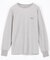 Essentials タイトフィット L/S クルーネック ワッフルTシャツ