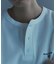 Essentials タイトフィット L/S ヘンリーネック ワッフル Tシャツ