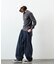 Essentials タイトフィット L/S ヘンリーネック ワッフル Tシャツ