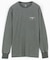 Essentials タイトフィット L/S クルーネック ワッフル ピグメントTシャツ