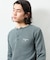 Essentials タイトフィット L/S ヘンリーネック ワッフル ピグメントTシャツ