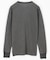 Essentials タイトフィット L/S ヘンリーネック ワッフル ピグメントTシャツ