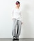 Essentials タイトフィット L/S ヘンリーネックTシャツ