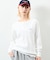 Essentials タイトフィット L/S ヘンリーネックTシャツ