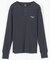 Essentials タイトフィット L/S ヘンリーネック ピグメントTシャツ