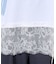 裾 レースドッキング Tシャツ