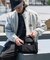 umbro × FREAK'S STORE 別注 コーデュロイ ボストンミニバッグ