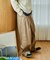 バレル タックパンツ