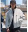 umbro × FREAK'S STORE 別注 ブラッシュド スタンドカラー ブルゾン