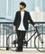 リラックスフィット 2Bジャケット セットアップ Fabric by SOLOTEX(R)
