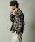 RED KAP × FREAK'S STORE 別注 クロップド フランネル ロングスリーブ ワークシャツ