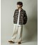 RED KAP × FREAK'S STORE 別注 クロップド フランネル ロングスリーブ ワークシャツ