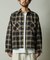 RED KAP × FREAK'S STORE 別注 クロップド フランネル ロングスリーブ ワークシャツ