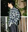 RED KAP × FREAK'S STORE 別注 クロップド フランネル ロングスリーブ ワークシャツ