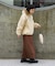 別注 Fur Hoodie Nylon Jacket
