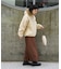 別注 Fur Hoodie Nylon Jacket