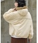 別注 Fur Hoodie Nylon Jacket