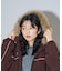 別注 Fur Hoodie Nylon Jacket