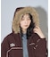 別注 Fur Hoodie Nylon Jacket